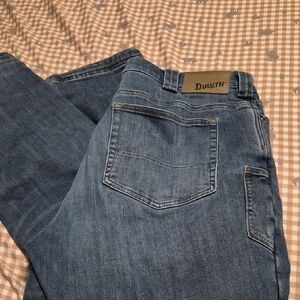 Duluth Trading Co Relaxed Fit Blue Jeans